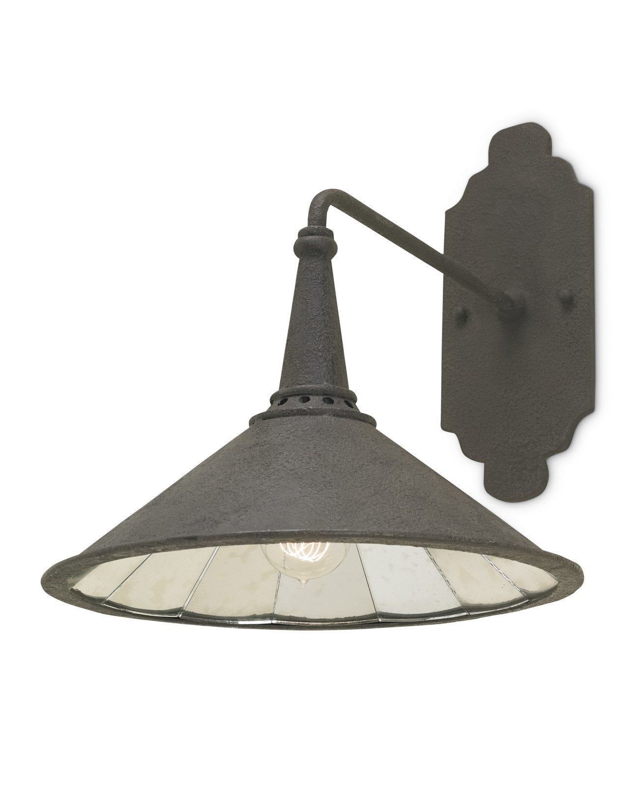 Manuscript Black Wall Sconce